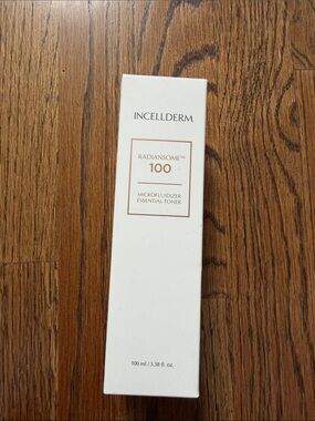 Incellderm Radiansome 100 Microfluidizer Essential Toner - White like new